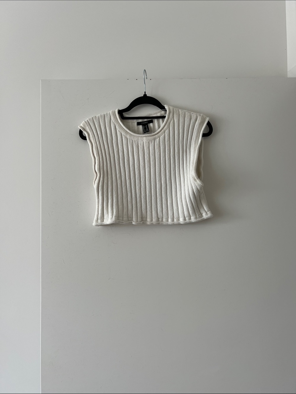 cropped sweater tank